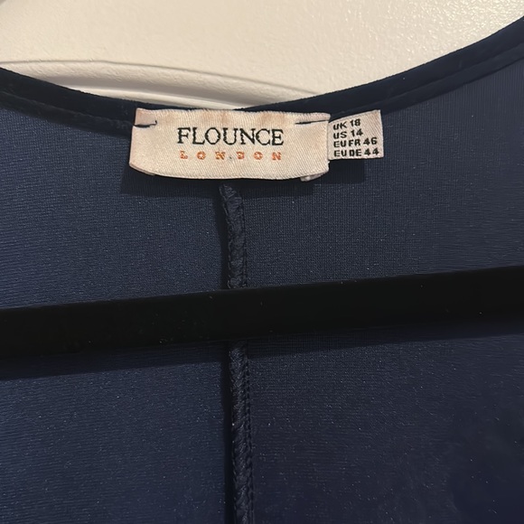 Sophisticated velvet wrap dress for holiday party or any evening occasion. - Picture 7 of 8